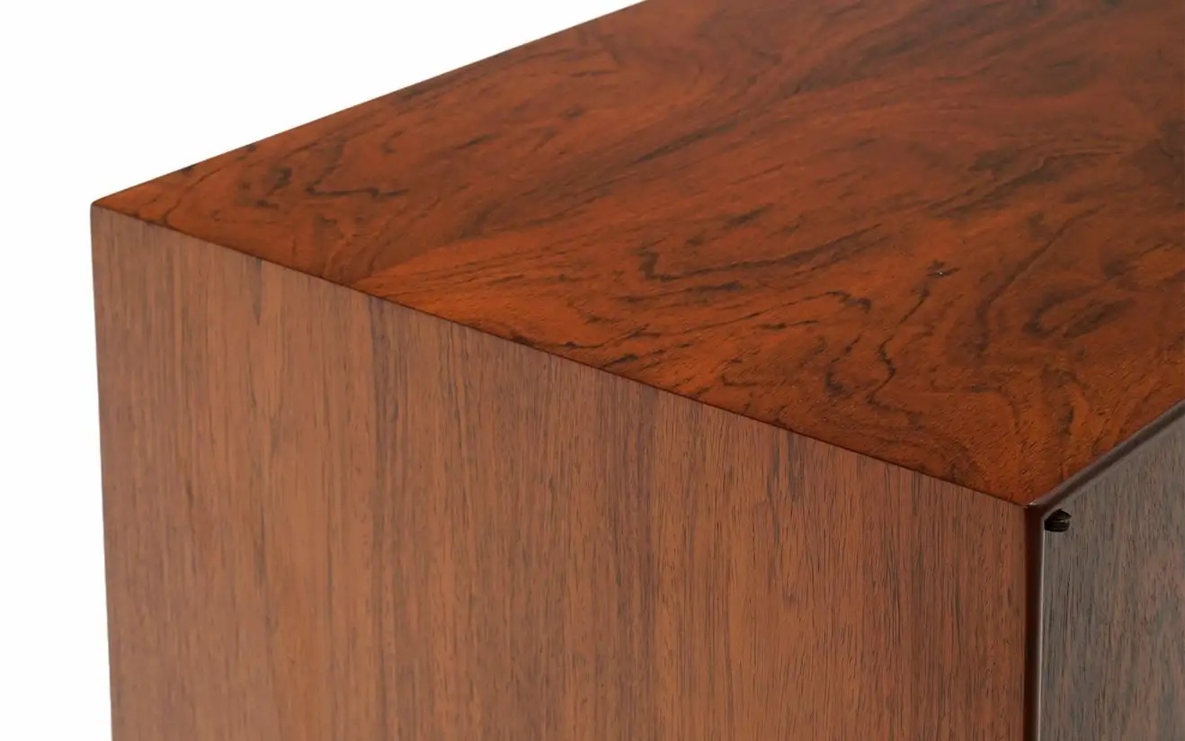Herman Miller rosewood furniture after refinishing - Gee Furniture Works Lincoln NE