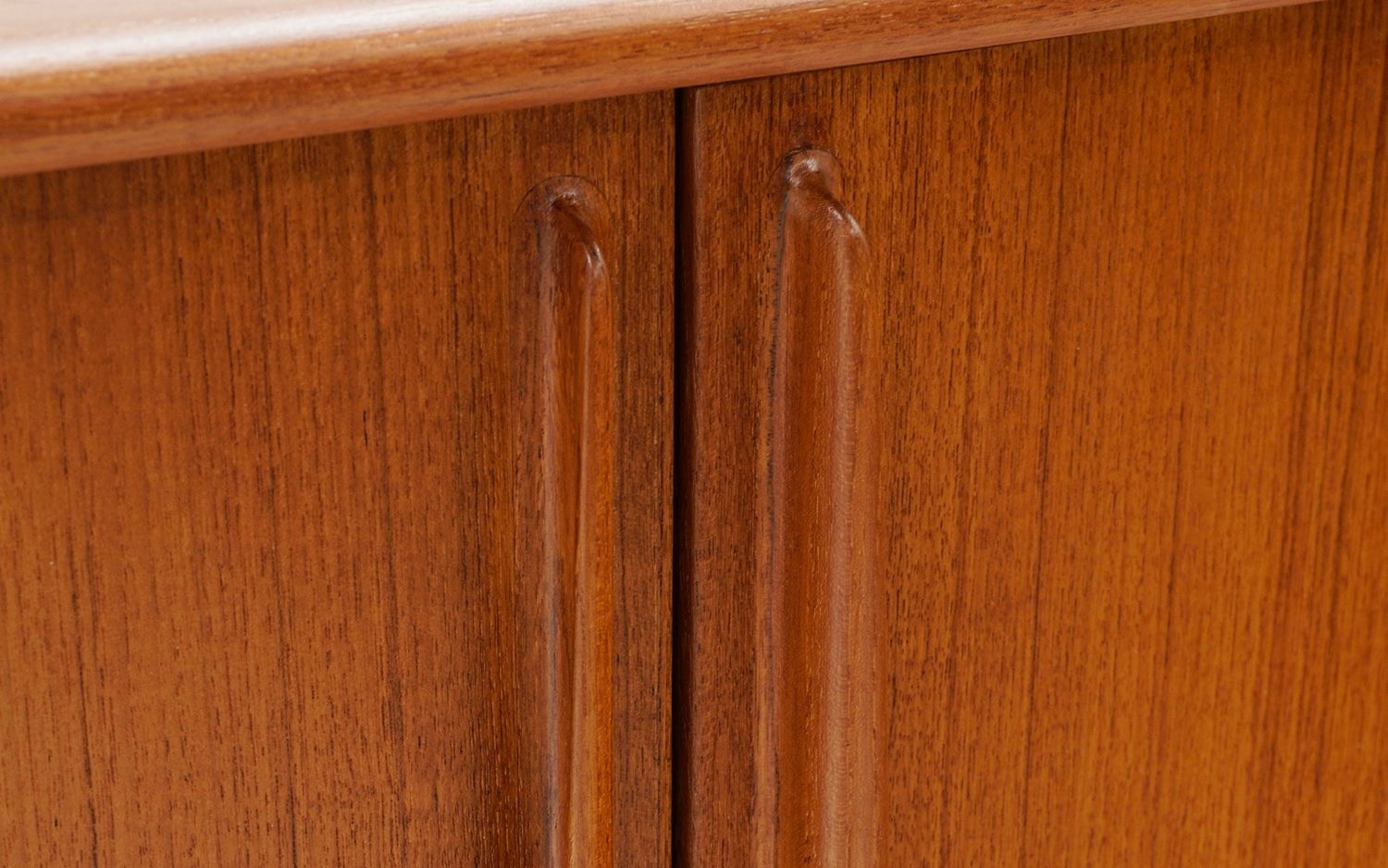 Teak credenza after restoration - Gee Furniture Works Lincoln NE